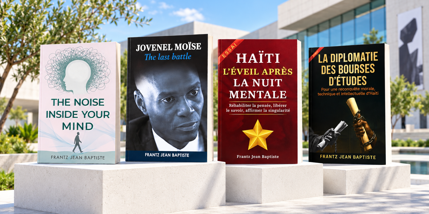 Quatre essais de Frantz Jean Baptiste sur Haïti et la pensée